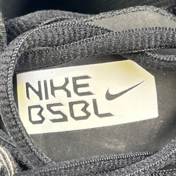 Nike BSBL Huarache Men's Blk/White Shoes/Baseball Cleats Sz7.5 SKU 4201 - Picture 7 of 12